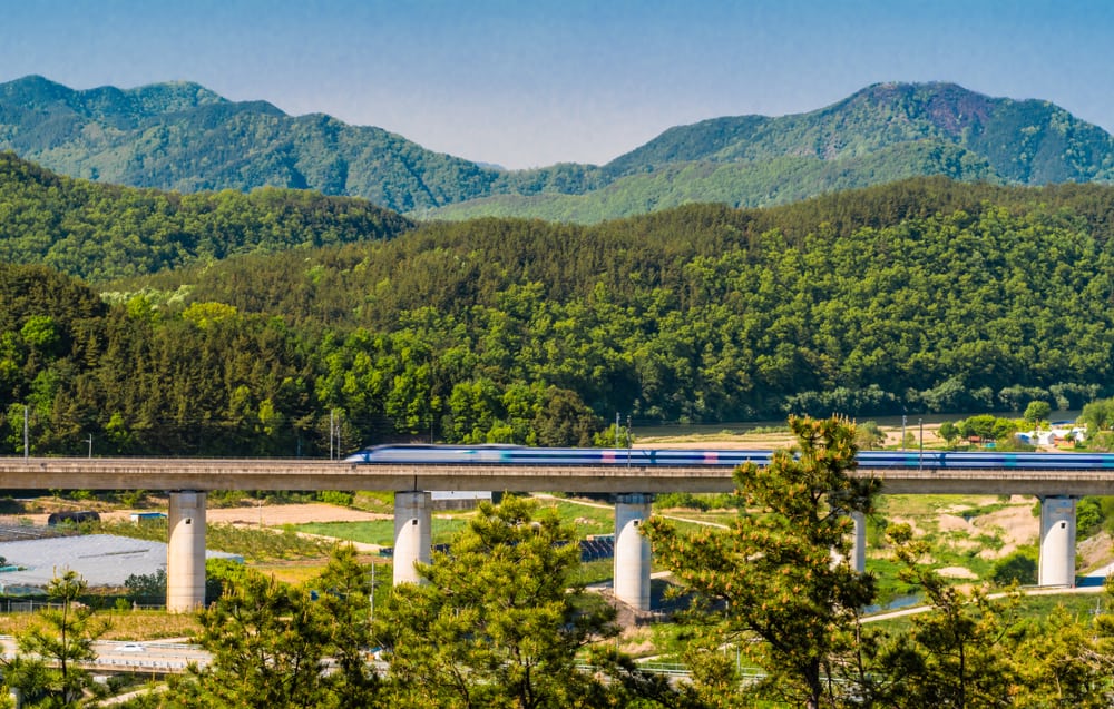 Travelling by Train in South Korea